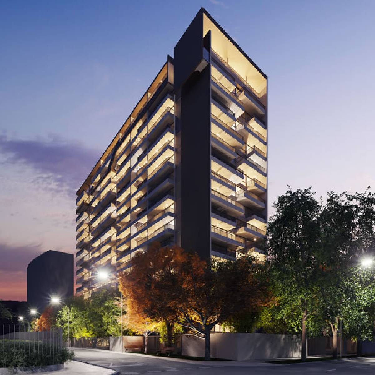 Fachada del edificio Espacio Prime